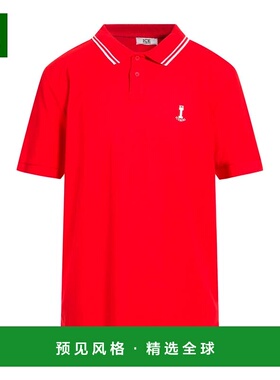 1h可退 香港直邮Iceberg 冰山 男士 Polo衫 red红色 舒适时尚