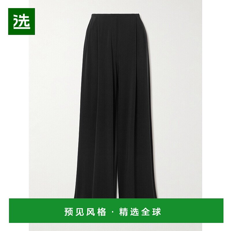 1h可退 香港直邮NORMA KAMALI 诺玛·卡玛丽 女士 褶裥休闲裤 KK1