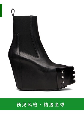 香港直邮Rick Owens Grilled 切尔西靴 RU02E1848LGYGR短靴