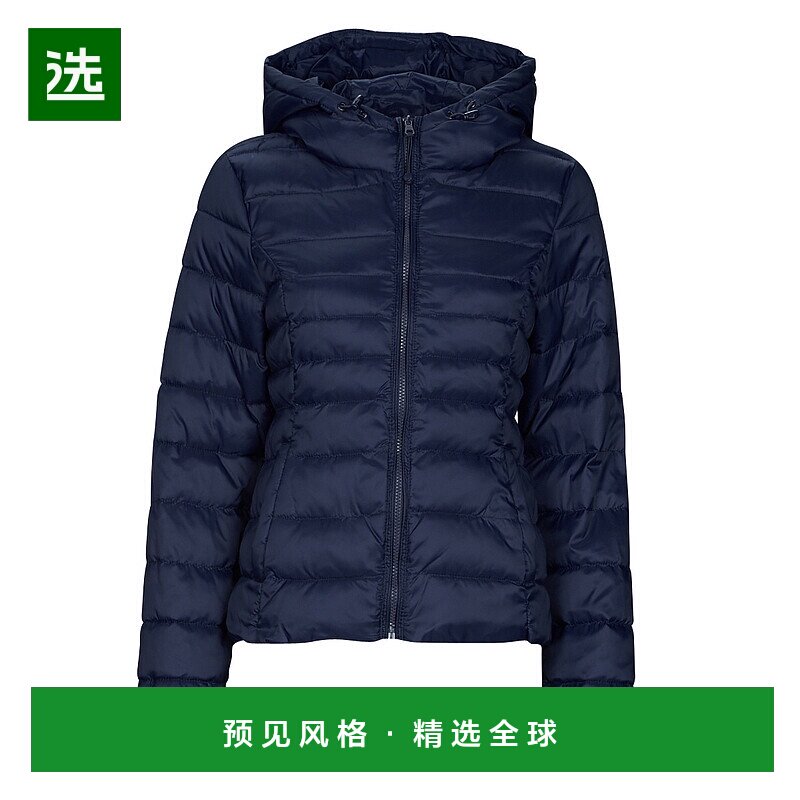 欧洲直邮Only 女士 ONLTAHOE HOOD JACKET OTW NOOS 羽绒服 蓝色