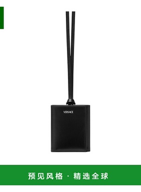 香港直邮Versace 徽标钱包范思哲 10168391A09308牛皮卡包