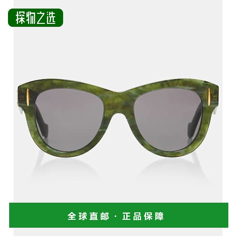 香港直邮LOEWE 罗意威 女士 Anagram 猫眼太阳眼镜