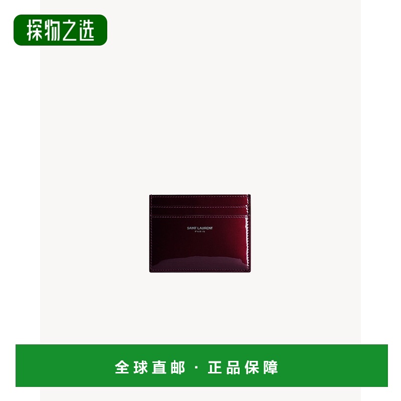 欧洲直邮YSL（2025）Saint Laurent Paris漆皮卡包