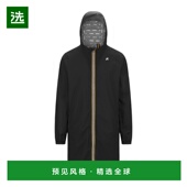 WAY SS2024 男士 香港直邮K 羽绒服 K5127RWUSY 黑色 连帽大衣