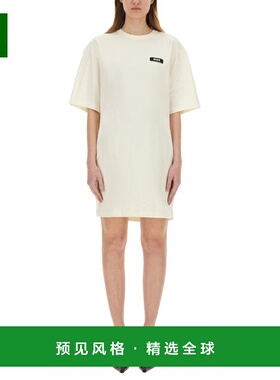 香港直邮MSGM 女士连衣裙 3841MDA8225700202 SS2025 白色