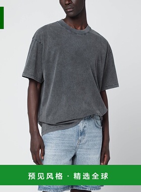 香港直邮Represent 男士 复古灰色水手领T恤 INM4742CO47