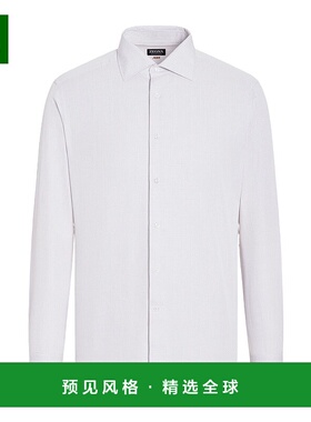 香港直邮Zegna Centoventimila 棉质衬衫 202118A29NS杰尼亚男装