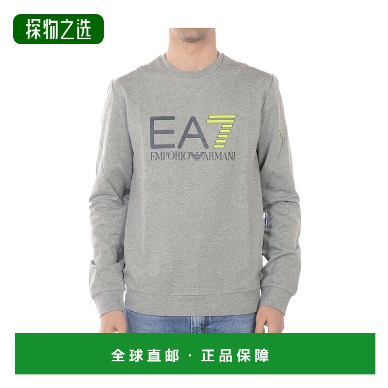香港直邮EA7 Emporio Armani 徽标长袖卫衣 3GPM13PJ05Z阿玛尼