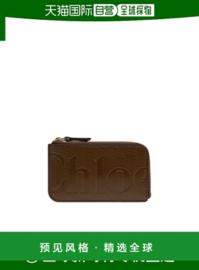 香港直邮Chloe 徽标卡夹 C24WP453O21