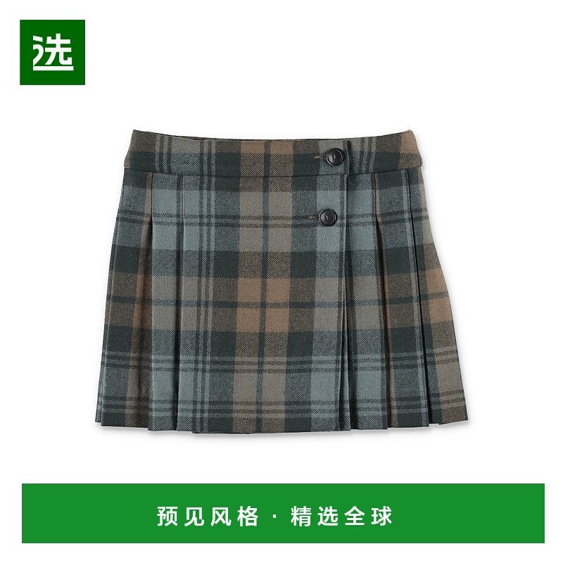 1h可退 欧洲直邮bonpoint 少女 半身裙