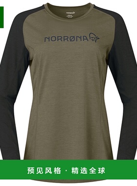 香港直邮NORRØNA 女士户外T恤 1562576OLIVENIGHT CO 军绿色