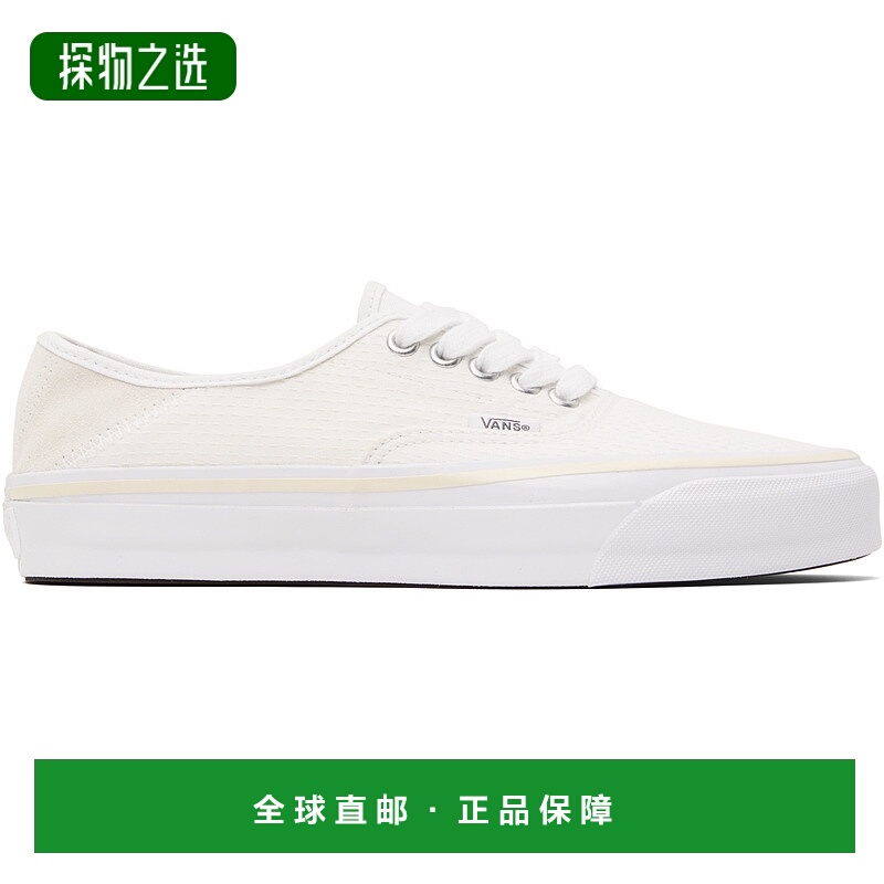 1h可退 香港直邮Vans 范斯 男士 白色 LX Authentic 44 Kickdown