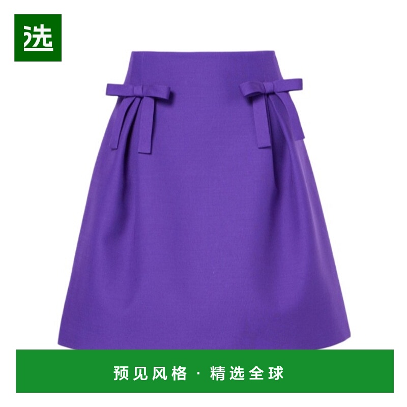 香港直邮Valentino 蝴蝶结半身裙 BRACK11CF