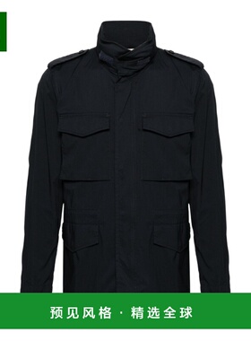 香港直邮ASPESI 男士外套 CG20P07601098 CO 黑色 长袖休闲夹克