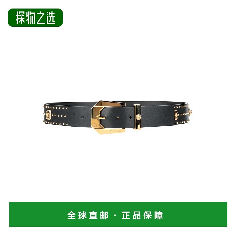 香港直邮versace 范思哲 女士 皮带 black黑色 舒适时尚