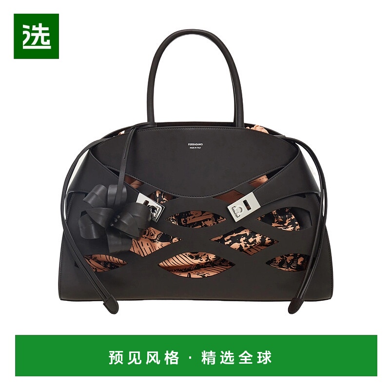 香港直邮Salvatore Ferragamo Hug 手提包 21A418