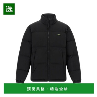 1h可退 香港直邮Lacoste 法国鳄鱼 男士 防水可隐藏兜帽羽绒夹克