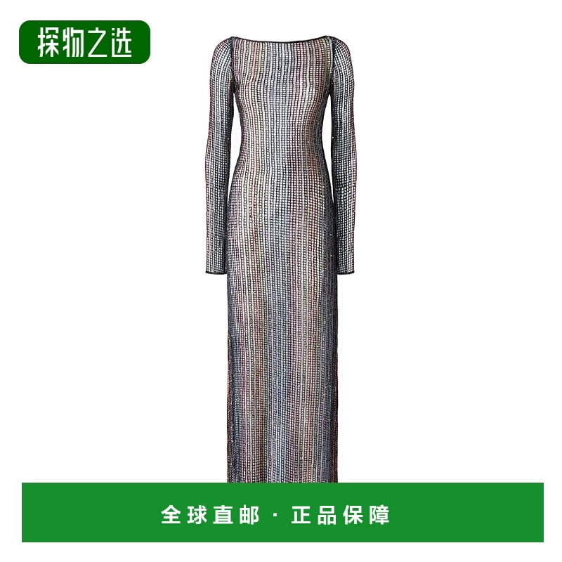 香港直邮Missoni 露背网眼长款针织衫 MS25SQ14BV00HDS91PF