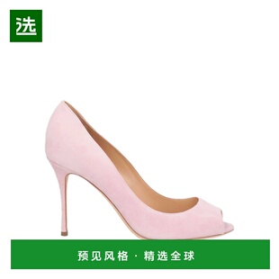 1h可退 香港直邮Sergio Rossi 塞乔·罗西 女士 浅口鞋 pink粉色