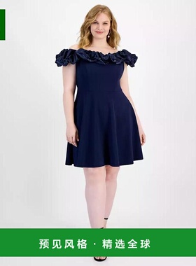 1h可退 【美国直邮】B Darlin 女士 连衣裙 修身时尚 优雅自然 舒