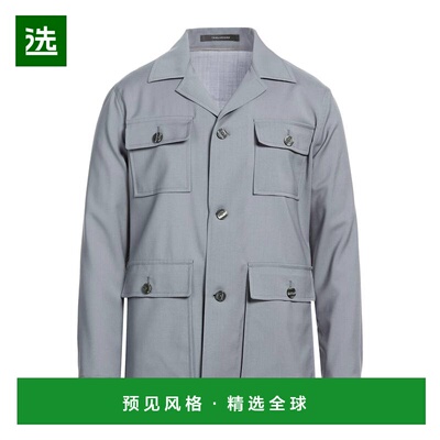 1h可退 香港直邮Tagliatore 男士 夹克 grey灰色 舒适时尚