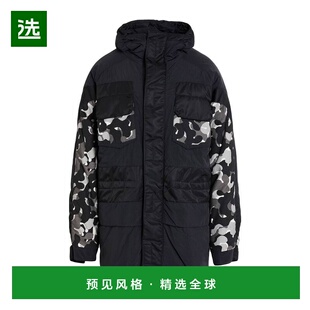 1h可退 香港直邮Iceberg 冰山 男士 Shell 夹克 black黑色 舒适时