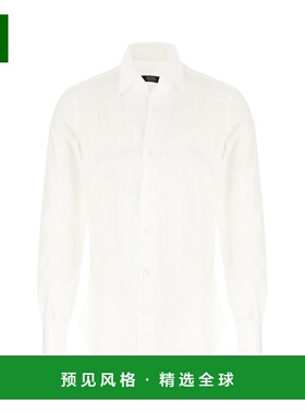 香港直邮BARBA 男士衬衫 47039NSFR201 SS2025 白色 White cotton