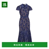 蓝色 香港直邮SELF Guipur 171MNAVY SS2026 PORTRAIT 女士连衣裙