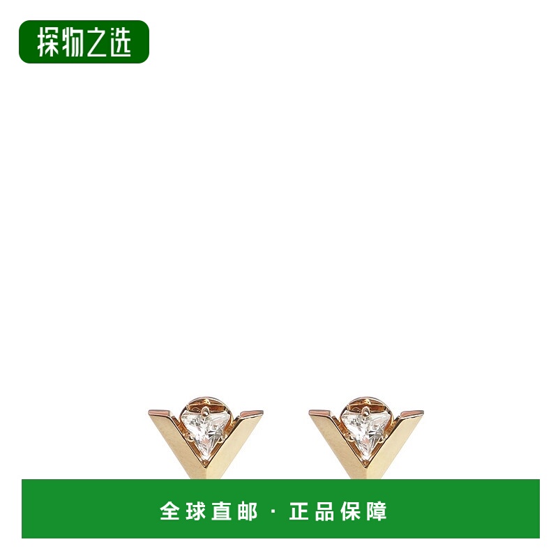 香港直邮valentino 华伦天奴 女士 Je Les V 鑲邊耳環 7W0J0AX8YC