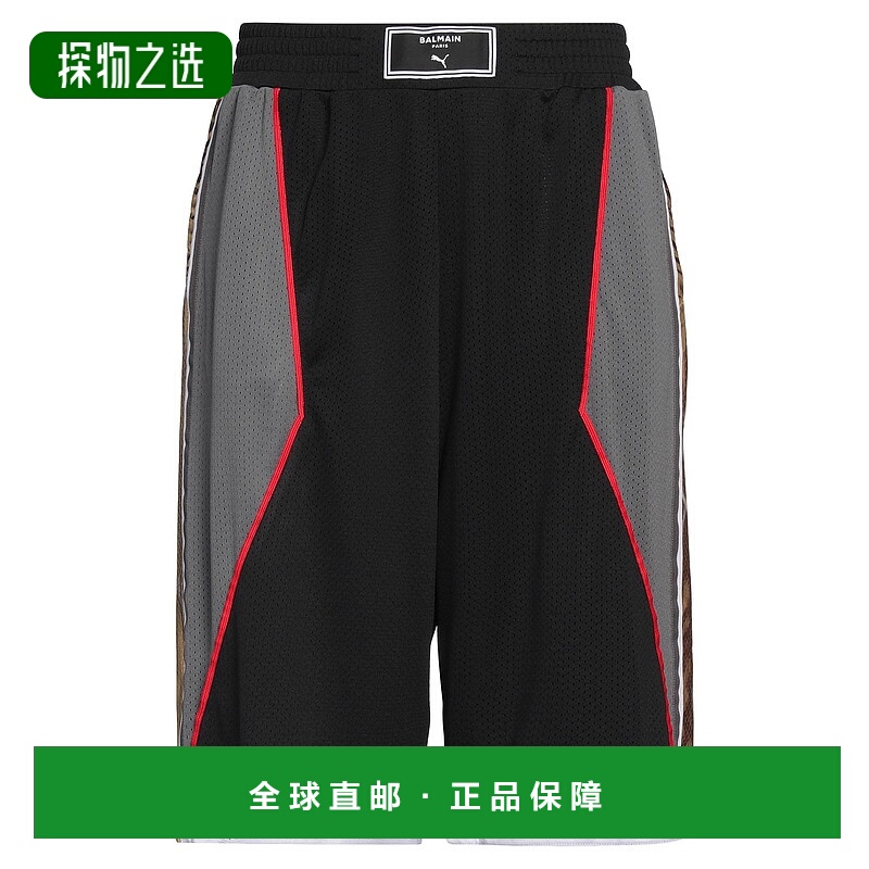 香港直邮Balmain 巴尔曼 男士 短裤 black黑色 舒适时尚