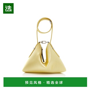 1h可退 香港直邮TOTÊME 女士 Bevel 绸缎腕带包 yellow黄色 舒适