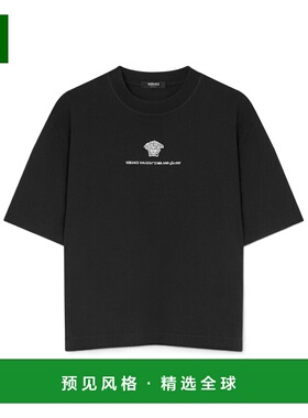 香港直邮Versace 徽标T恤 10157381A11054短袖范思哲