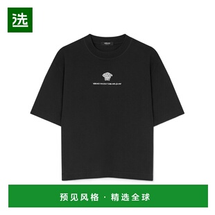 香港直邮Versace 徽标T恤 10157381A11054短袖范思哲