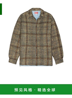 1h可退 香港直邮Diesel 迪赛 男士 Hammer 衬衫式衬衫 A143890QKA