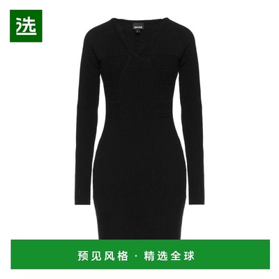 1h可退 【美国直邮】Just Cavalli女士连衣裙V领长袖修身时尚 优