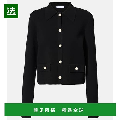 1h可退 香港直邮VERONICA BEARD 女士 Katia 针织开衫 black黑色