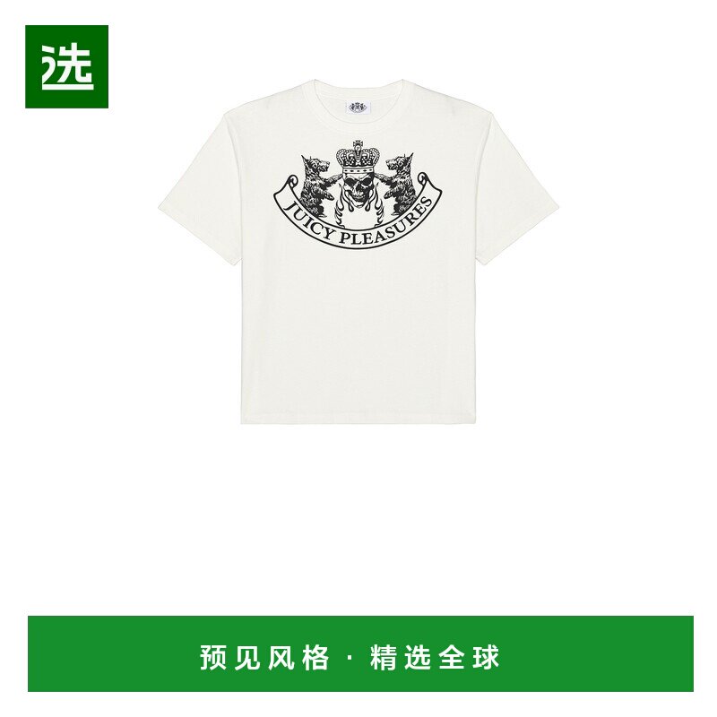 1h可退 香港直邮Pleasures 男士 骷髅头盾徽重身衬衫 P25JC009WHI