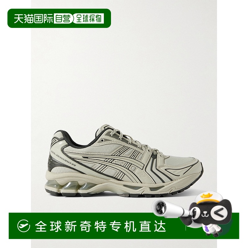 1h可退 香港直邮Asics 亚瑟士 女士 GEL-KAYANO 14 金属感人造皮