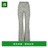 香港直邮Etro 艾特罗 女士 1h可退 喇叭休闲裤 WREA002699IA443