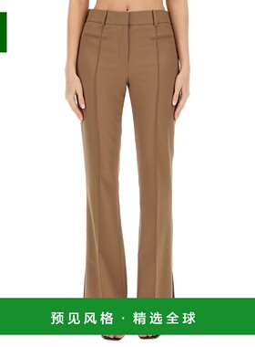 香港直邮HELMUT LANG 女士休闲裤 N10HW204V0Z SS2024 棕色 腰带