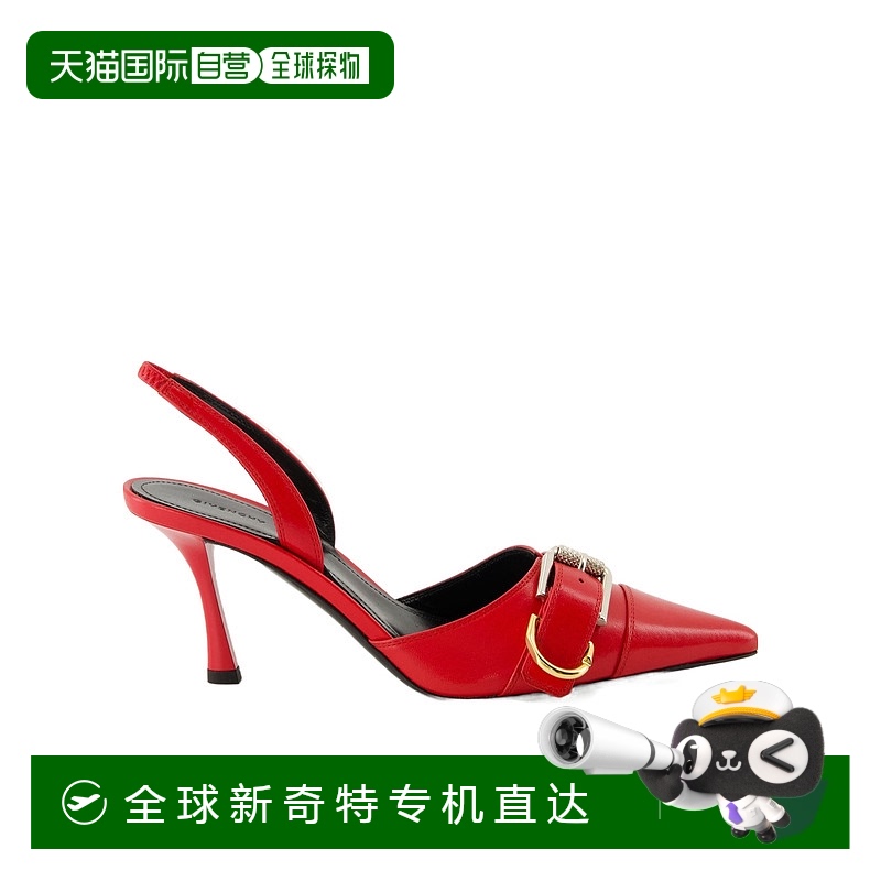 香港直邮Givenchy Voyou 尖头露跟高跟鞋 BE403LE257纪梵希