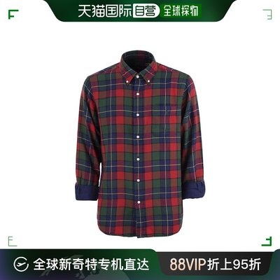 韩国直邮POLO RALPH LAUREN23FW长袖衬衫男710922250 RED BLUE