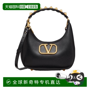 Sign 黑色Stud 99新未使用 HOBO铆钉标志单 香港直邮Valentino
