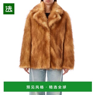 1h可退 香港直邮Stand Studio 女士 Janice 人造皮草夹克 6123991