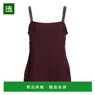 1h可退 香港直邮Fabiana Filippi 女士 背心 brown棕色 舒适时尚