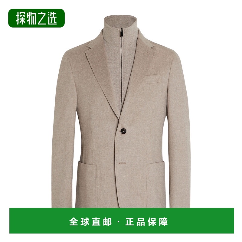 香港直邮Zegna OASI 羊绒夹克 UGC46A2DYR杰尼亚针织