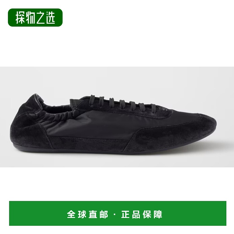 1h可退 欧洲直邮prada 女士 休闲鞋运动鞋正品时尚舒适百搭轻便高