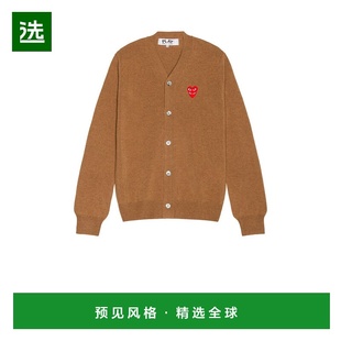 1h可退 香港直邮comme des garcons play 男士 针织开衫 AXN07605