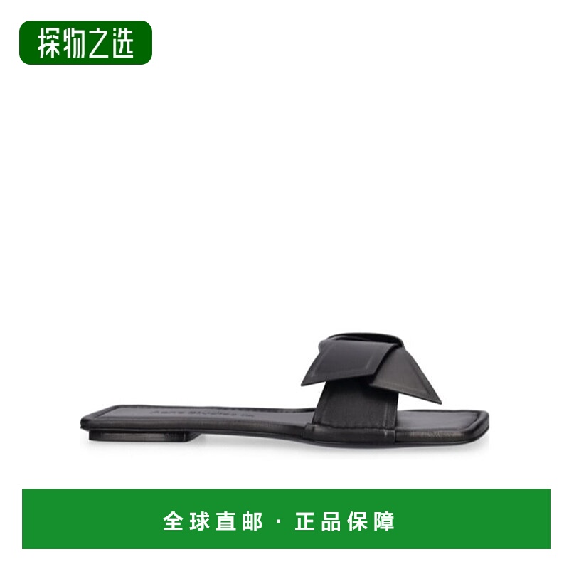 香港直邮Acne Studios 方头平底凉鞋 78I-SED013