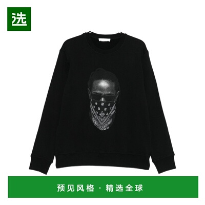 香港直邮IH NOM UH NIT 男士卫衣 NUW25226009 AW2025 黑色